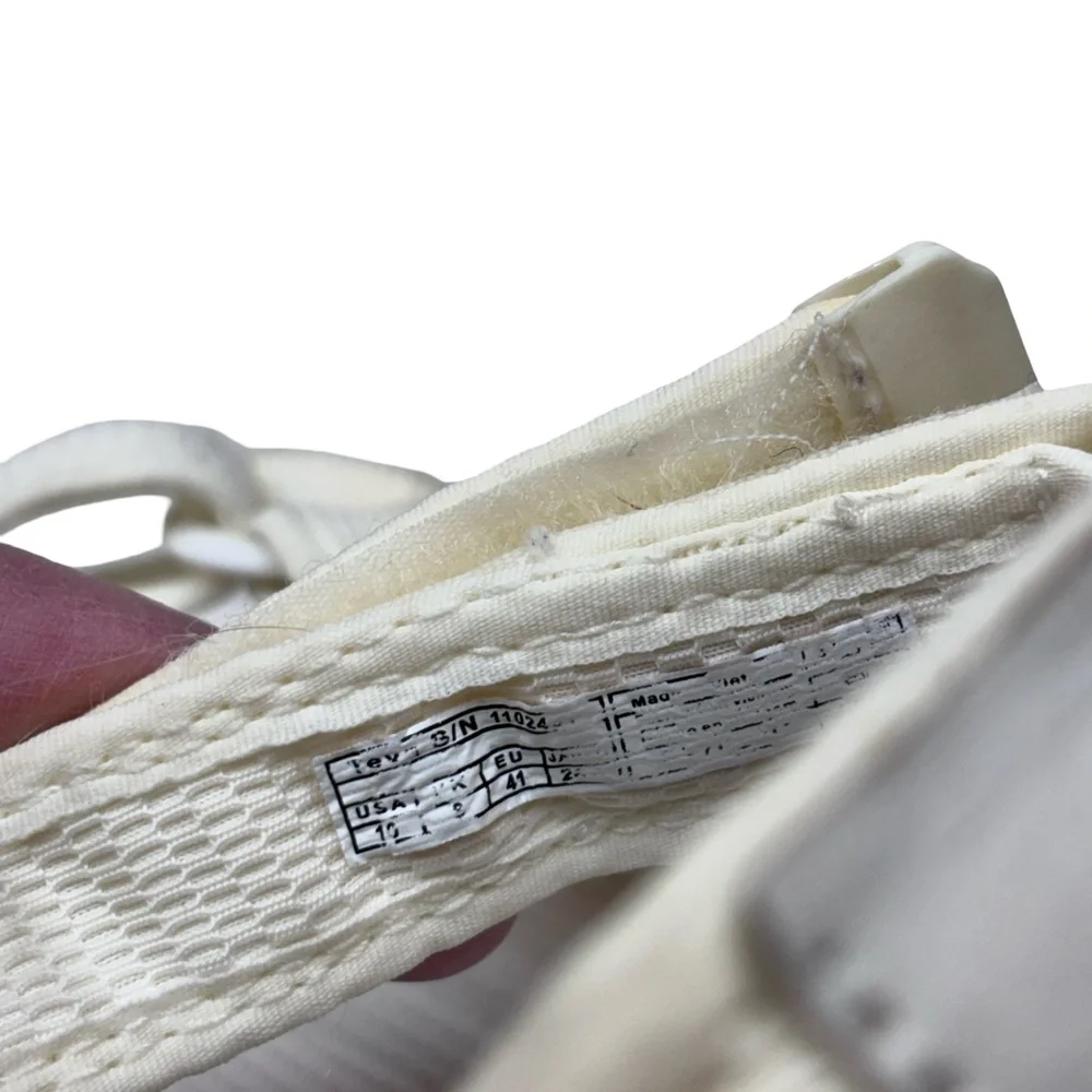 Teva Women's Flatform Universal Mesh Print Platform Sandal White Sz 10
